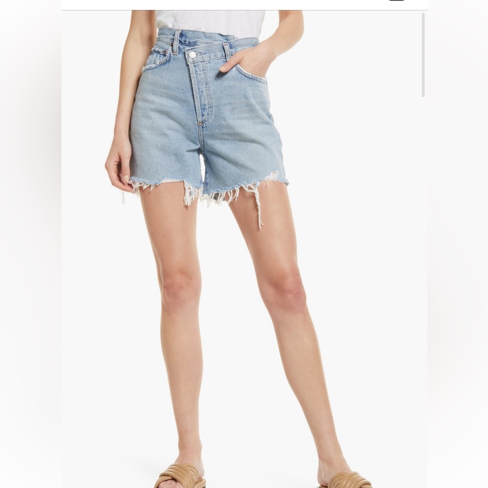 AGODLE CRISSCROSS SHORTS